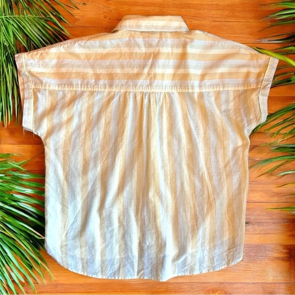 PATAGONIA Women’s Lightweight A/C® Shirt - Cali Stripe: Isla Yellow - XS - Picture 11 of 16